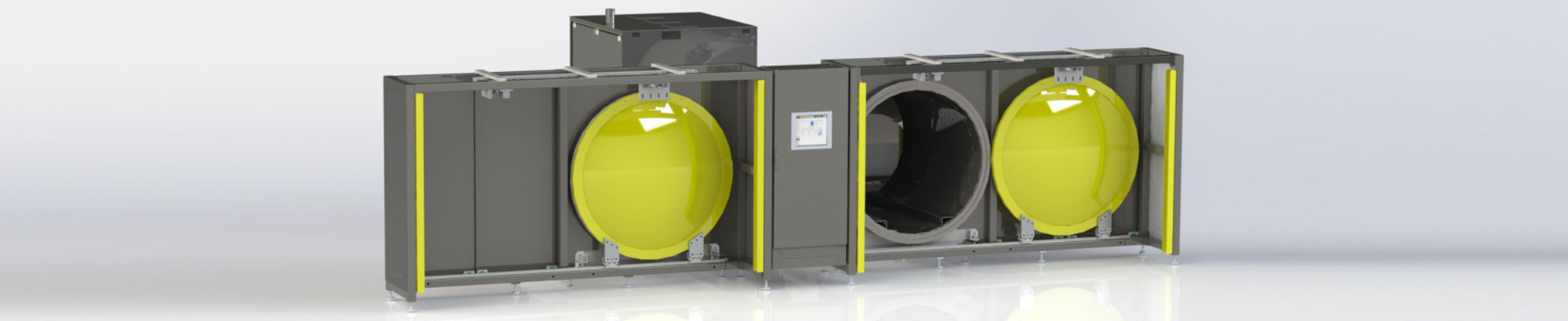 Täthetsprovningsmaskiner, Leak testing machines läcksökningsmaskiner